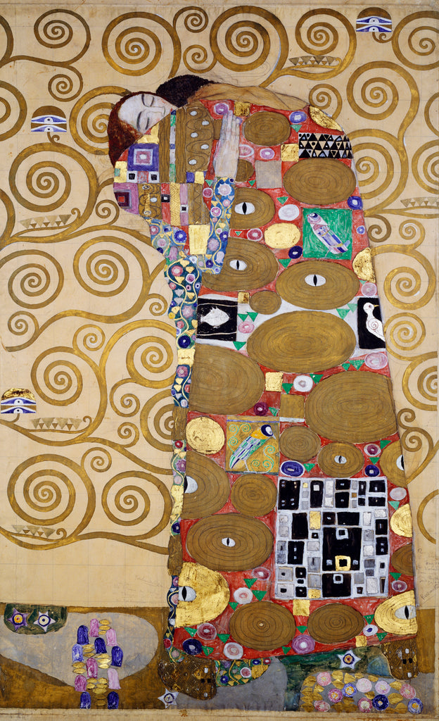 Fulfilment, 1905-1909 by Gustav Klimt on GIANT ART - museums