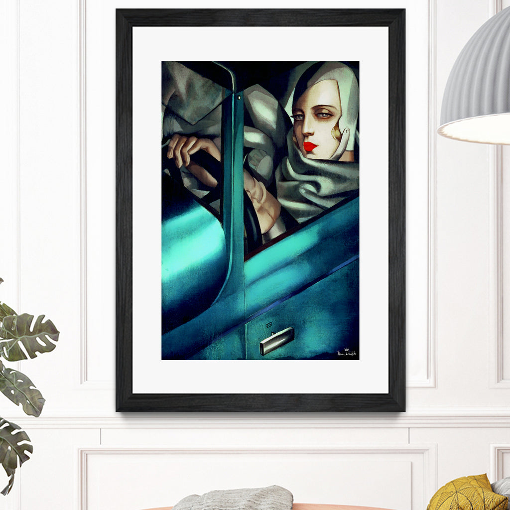 My Portrait by Tamara De Lempicka on GIANT ART - masters masters