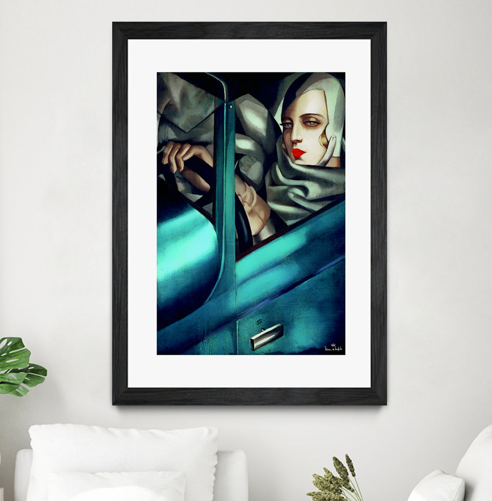 My Portrait by Tamara De Lempicka on GIANT ART - masters masters