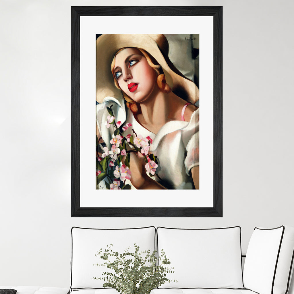 The Straw Hat by Tamara De Lempicka on GIANT ART - masters masters
