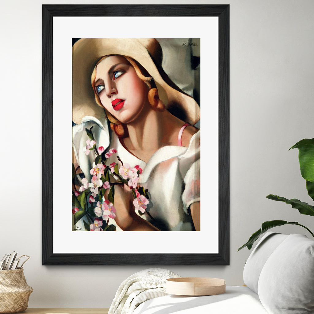 The Straw Hat by Tamara De Lempicka on GIANT ART - masters masters
