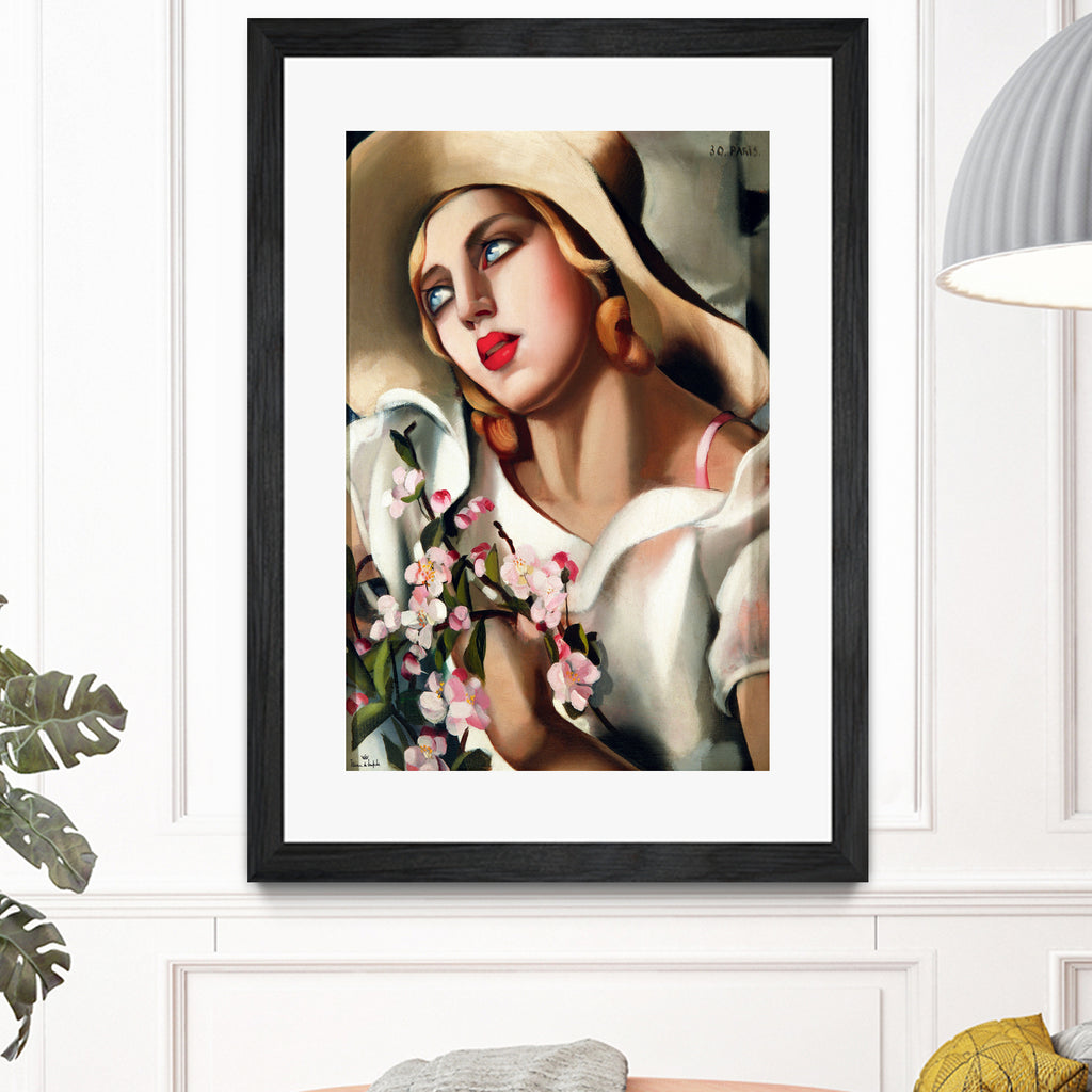 The Straw Hat by Tamara De Lempicka on GIANT ART - masters masters