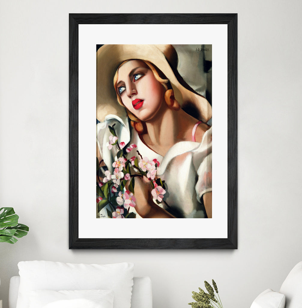 The Straw Hat by Tamara De Lempicka on GIANT ART - masters masters