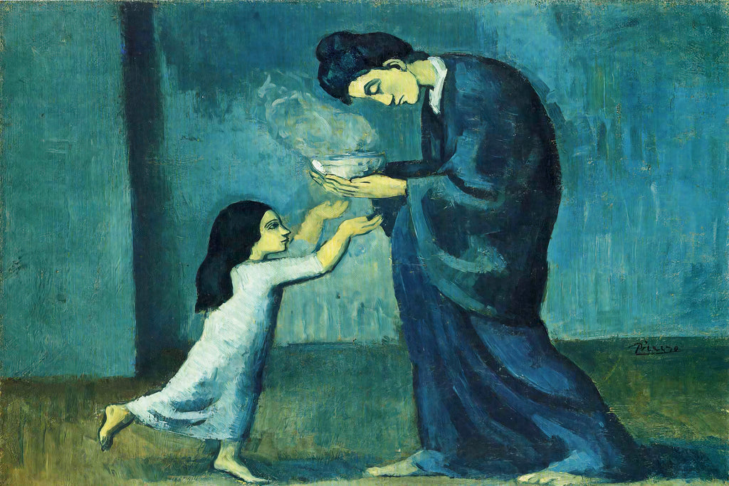La soupe by Pablo Picasso on GIANT ART - museum museum