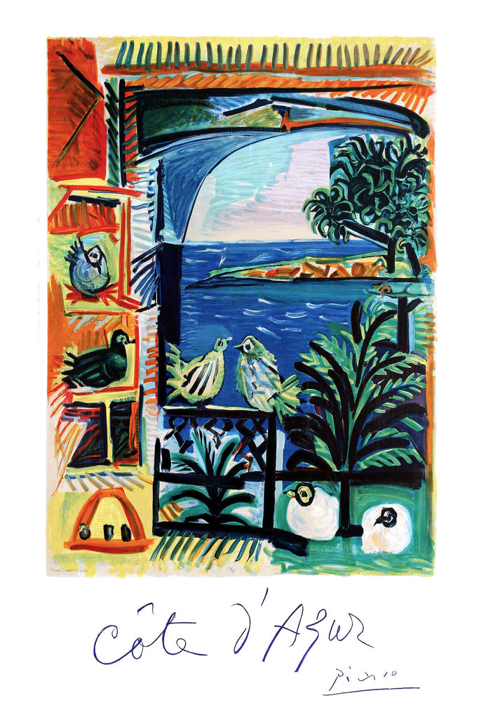 Côte d'Azur, 1962 by Pablo Picasso on GIANT ART - museum museum