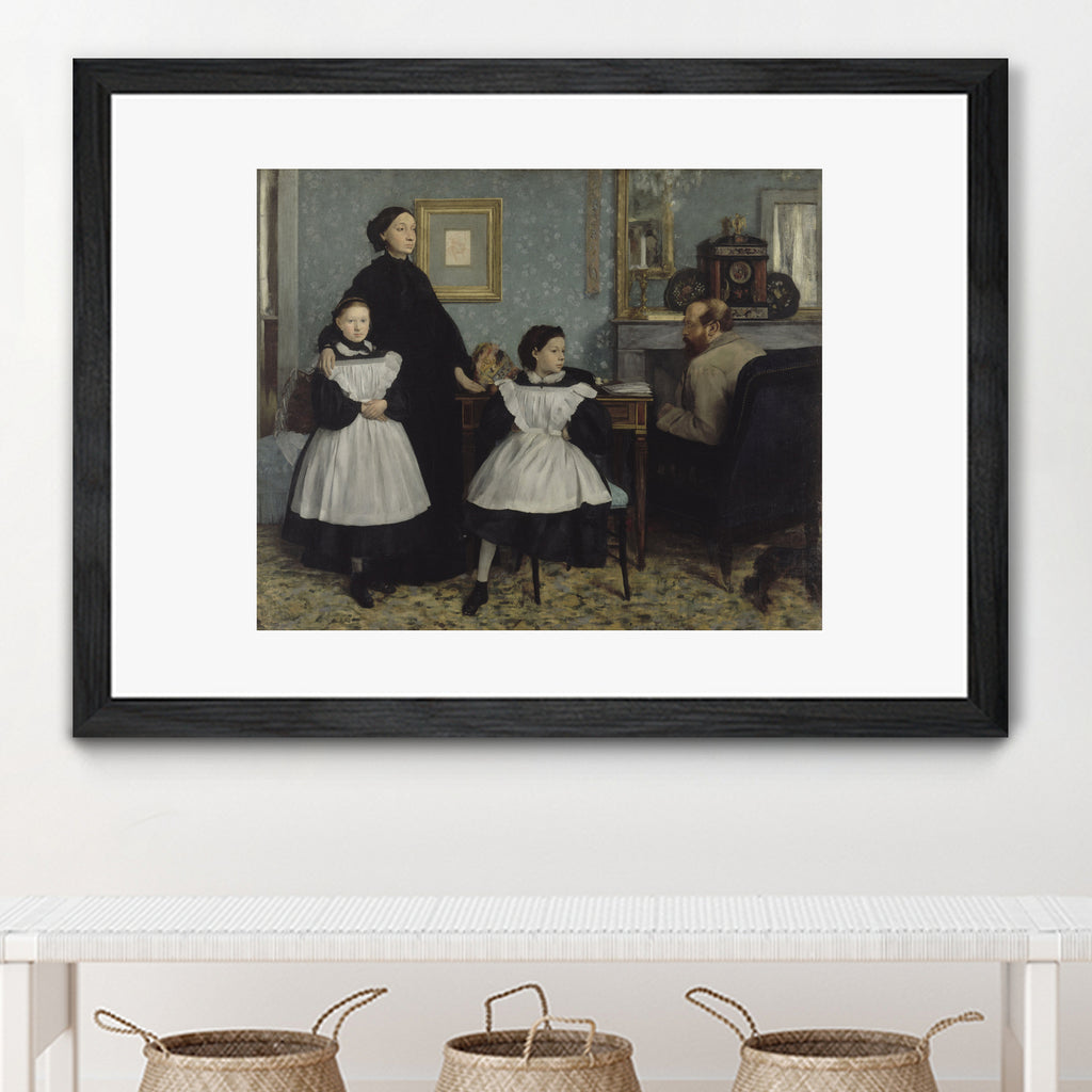 The Bellelli Family by Edgar Degas on GIANT ART - black figurative