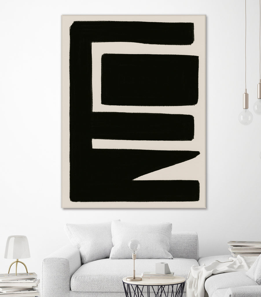 Essence of Line by Ixchel on GIANT ART - black shape