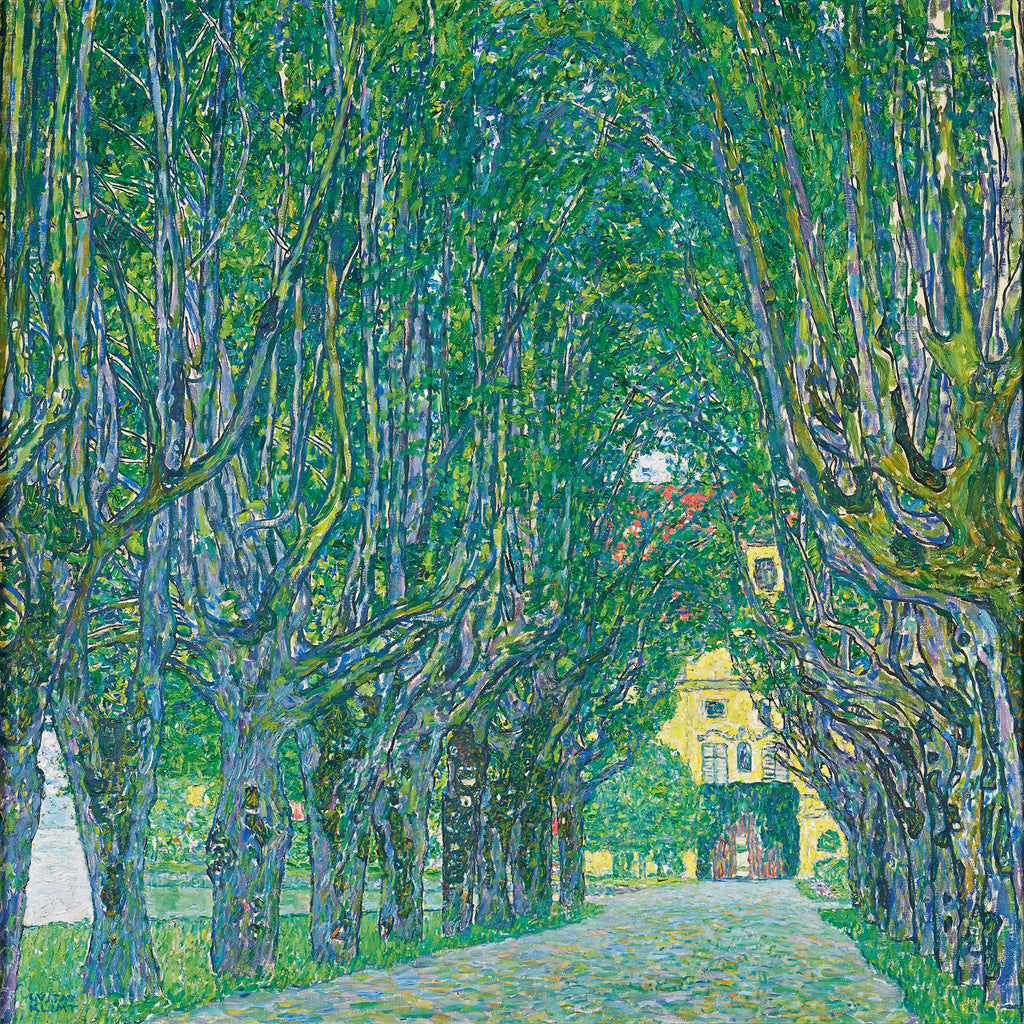 Allee Zum Shloss Kammer by Gustav Klimt on GIANT ART - green masters