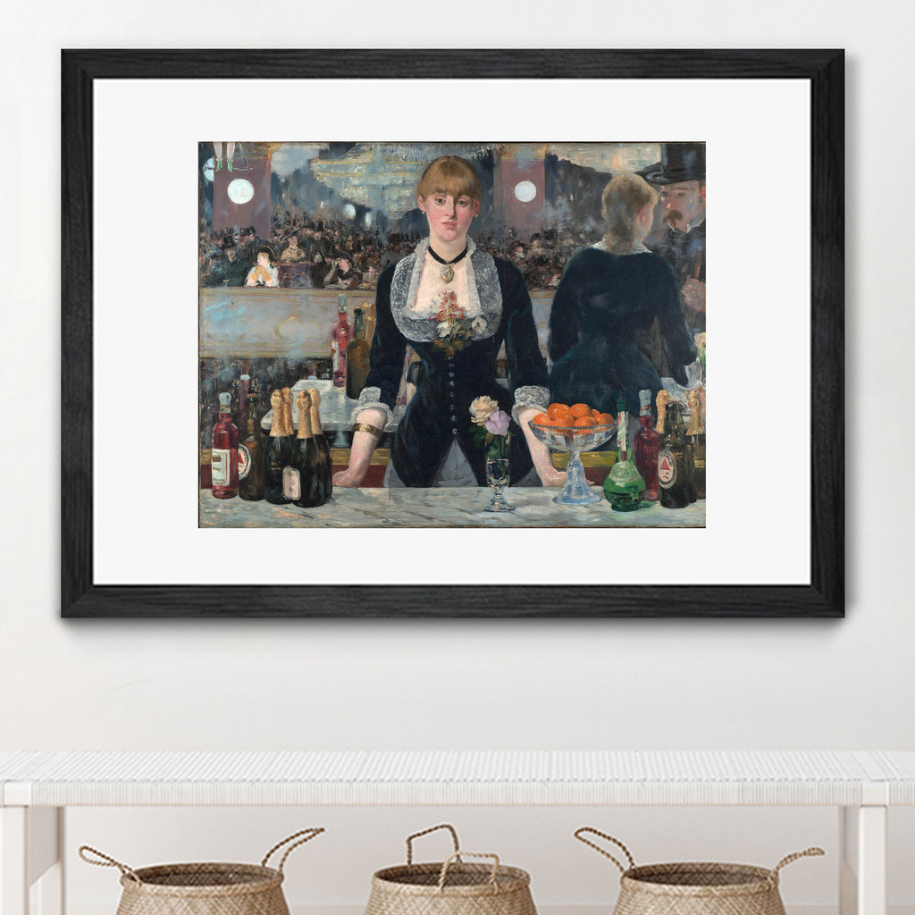 Un Bar aux Folies-Bergere by Edouard Manet on GIANT ART - figurative