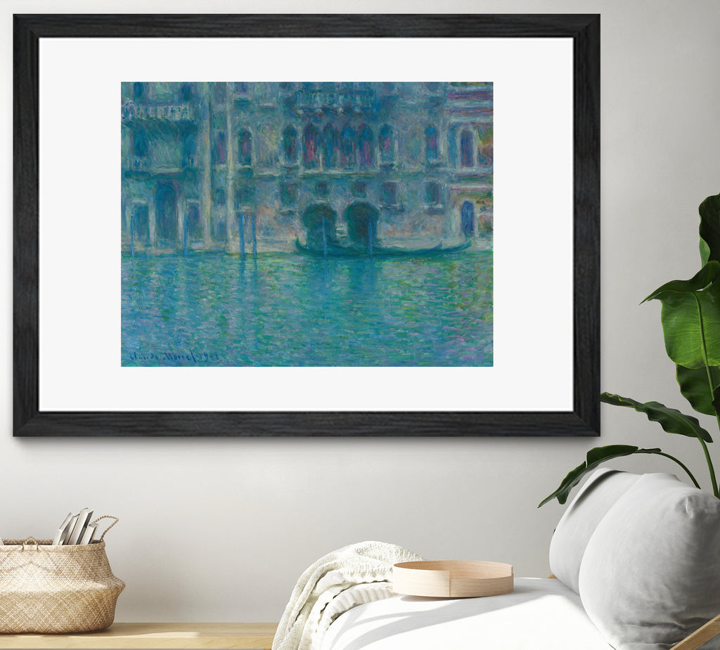 Palazzo da Mula, Venice, 1908 by Claude Monet on GIANT ART - blue masters
