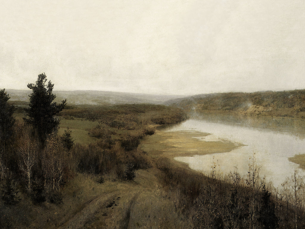 View On The Lake by M Studio on GIANT ART - green landscape