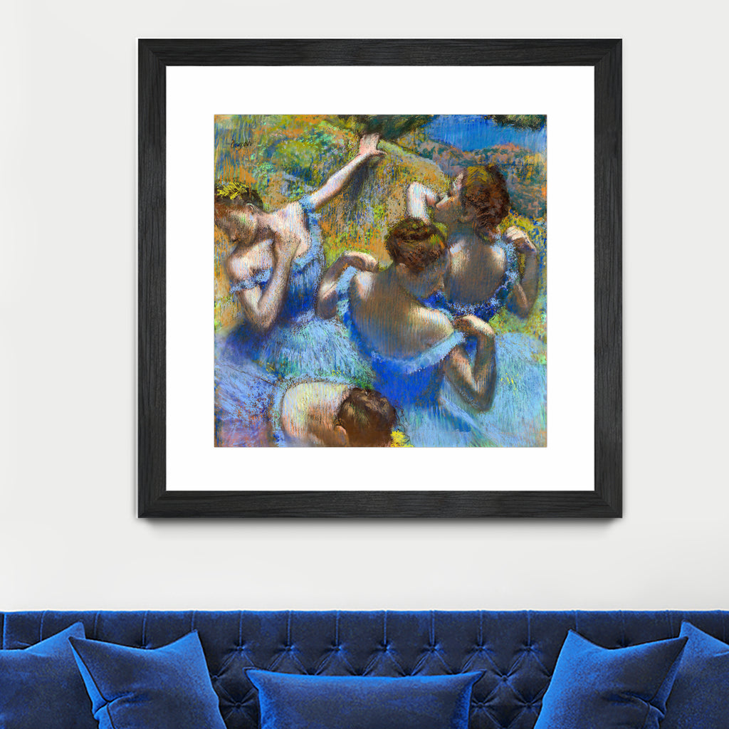 Blue Dancers by Edgars Degas on GIANT ART