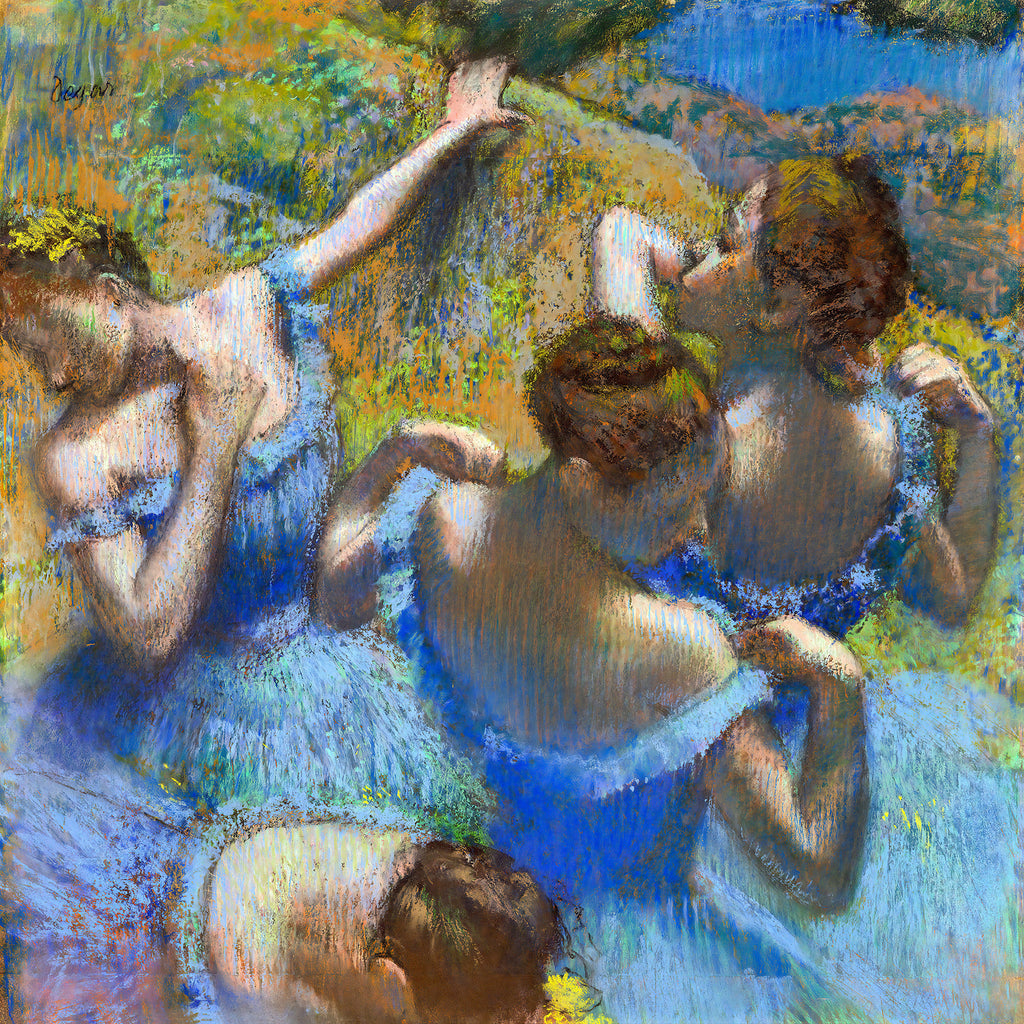 Blue Dancers by Edgars Degas on GIANT ART