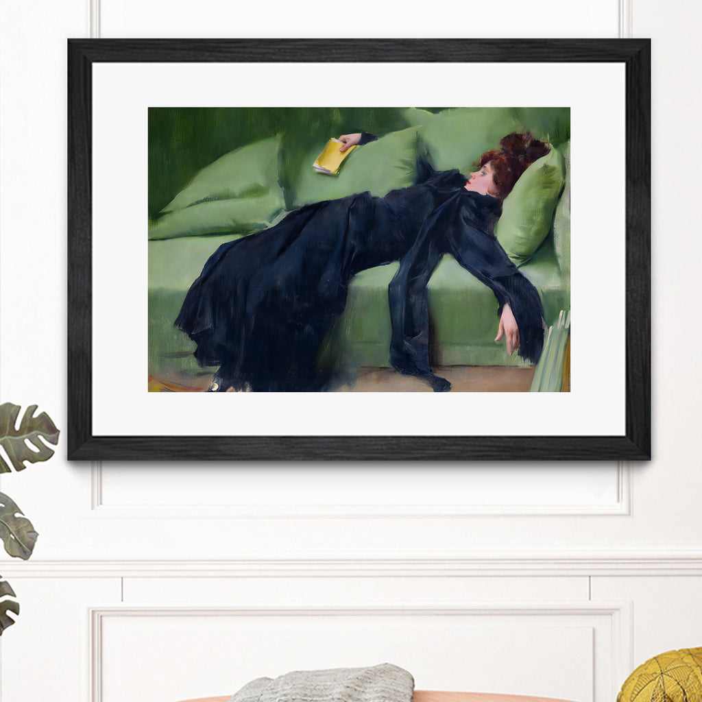 A DECADENT GIRL by RAMON CASAS on GIANT ART - masters