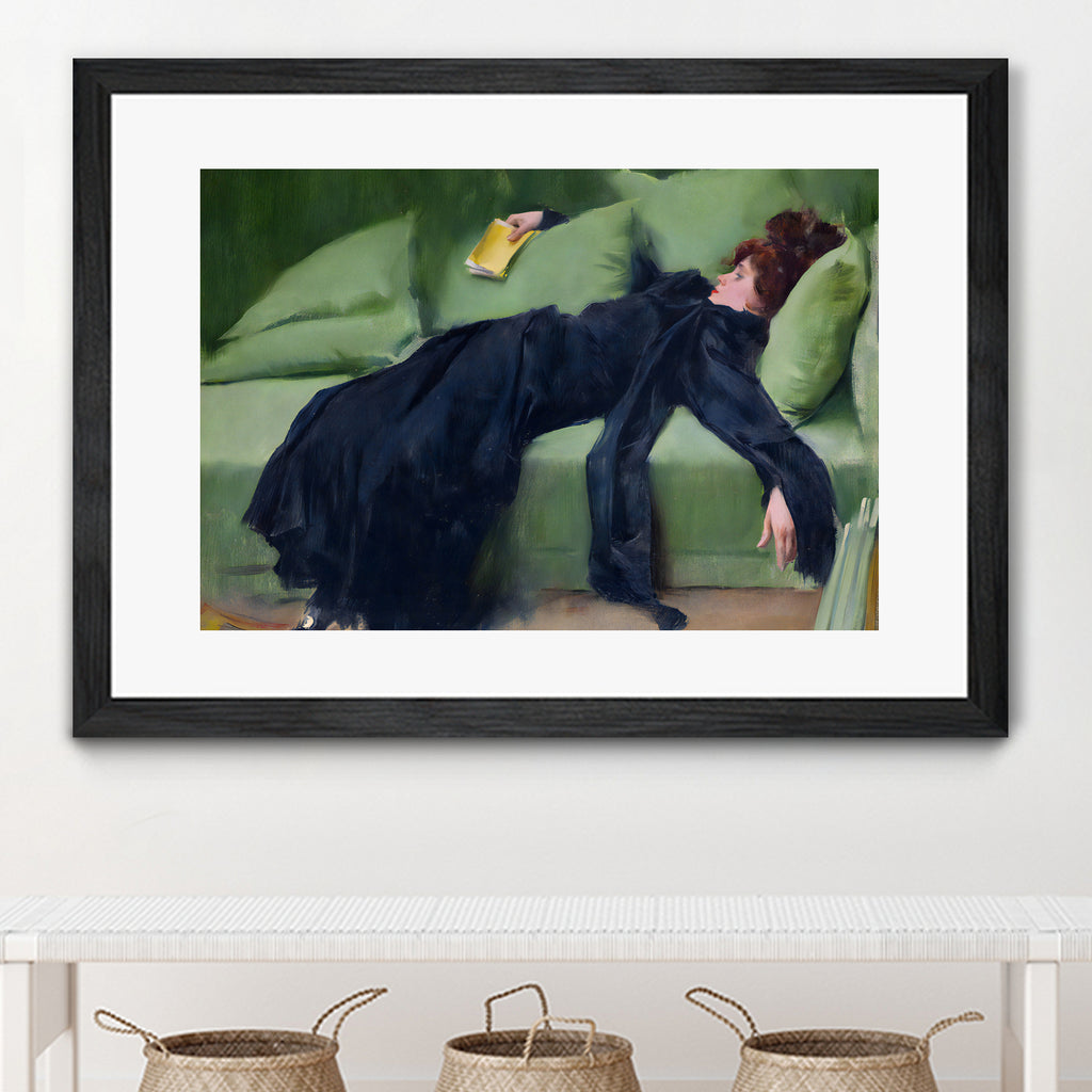 A DECADENT GIRL by RAMON CASAS on GIANT ART - masters