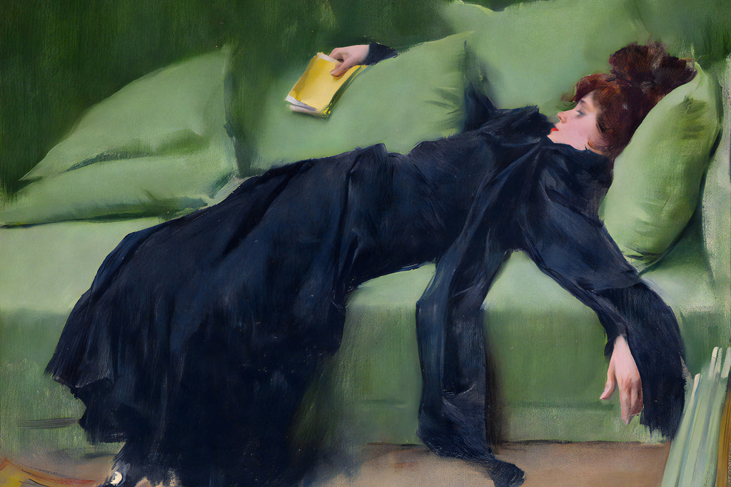 A DECADENT GIRL by RAMON CASAS on GIANT ART - masters