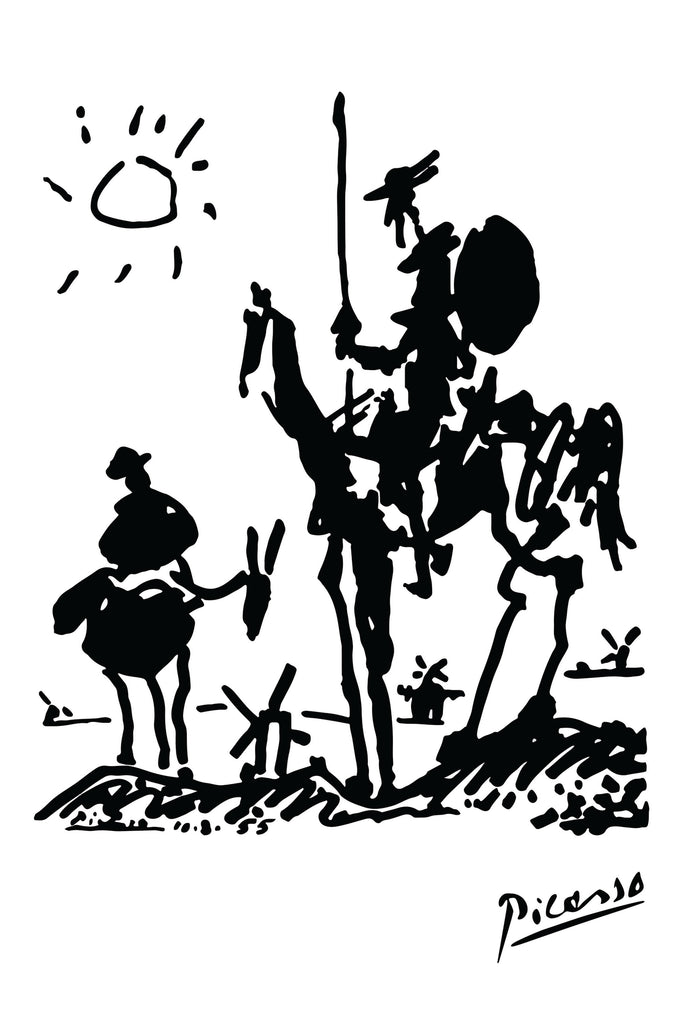Don Quixote by Pablo Picasso on GIANT ART - masters masters