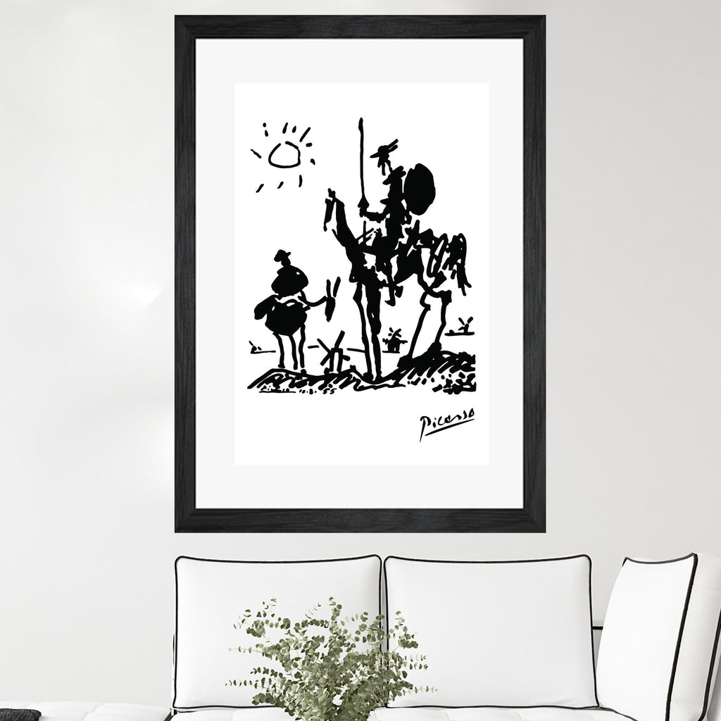 Don Quixote by Pablo Picasso on GIANT ART - masters masters
