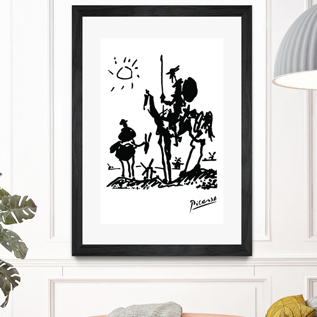 Don Quixote by Pablo Picasso on GIANT ART - masters masters