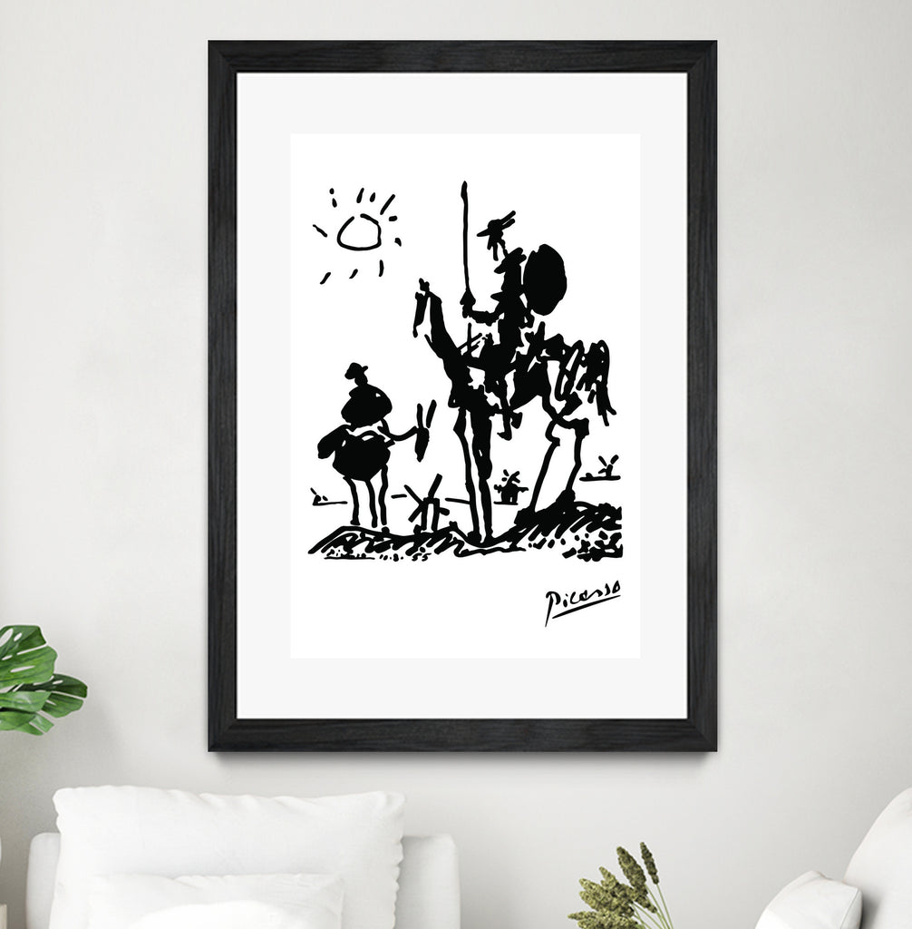 Don Quixote by Pablo Picasso on GIANT ART - masters masters