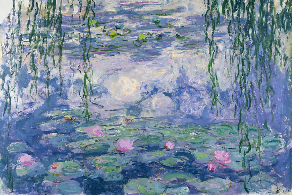 Water lilies 1916 by Claude Monet on GIANT ART - museums museums