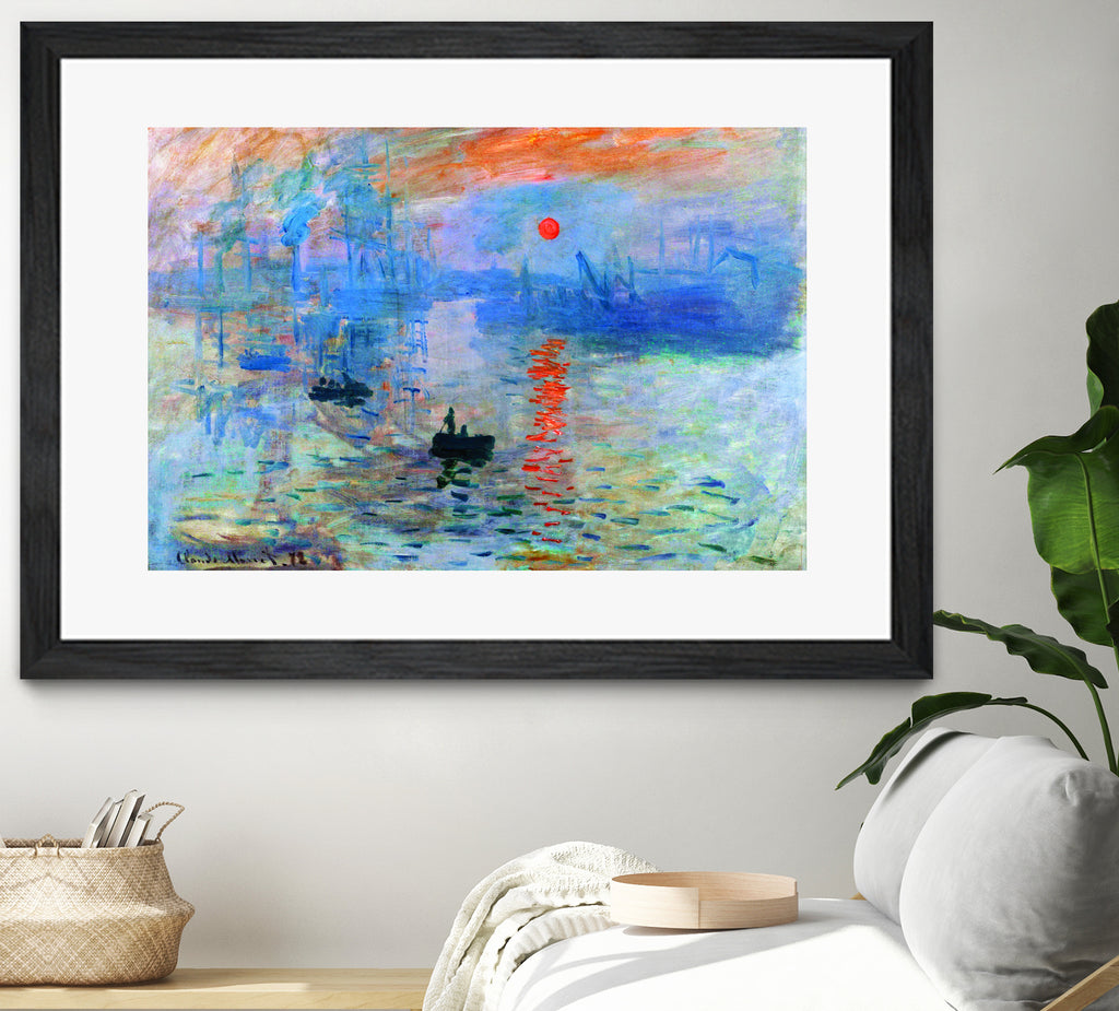 Sunrise 1872 by Monet on GIANT ART - museums
