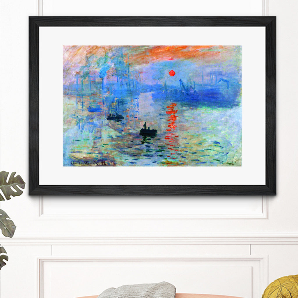 Sunrise 1872 by Monet on GIANT ART - museums