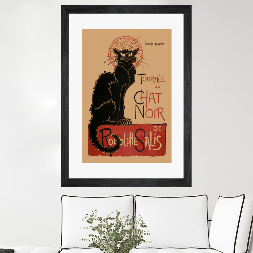 Le Chat Noir by Theophile Steinlen on GIANT ART - museums