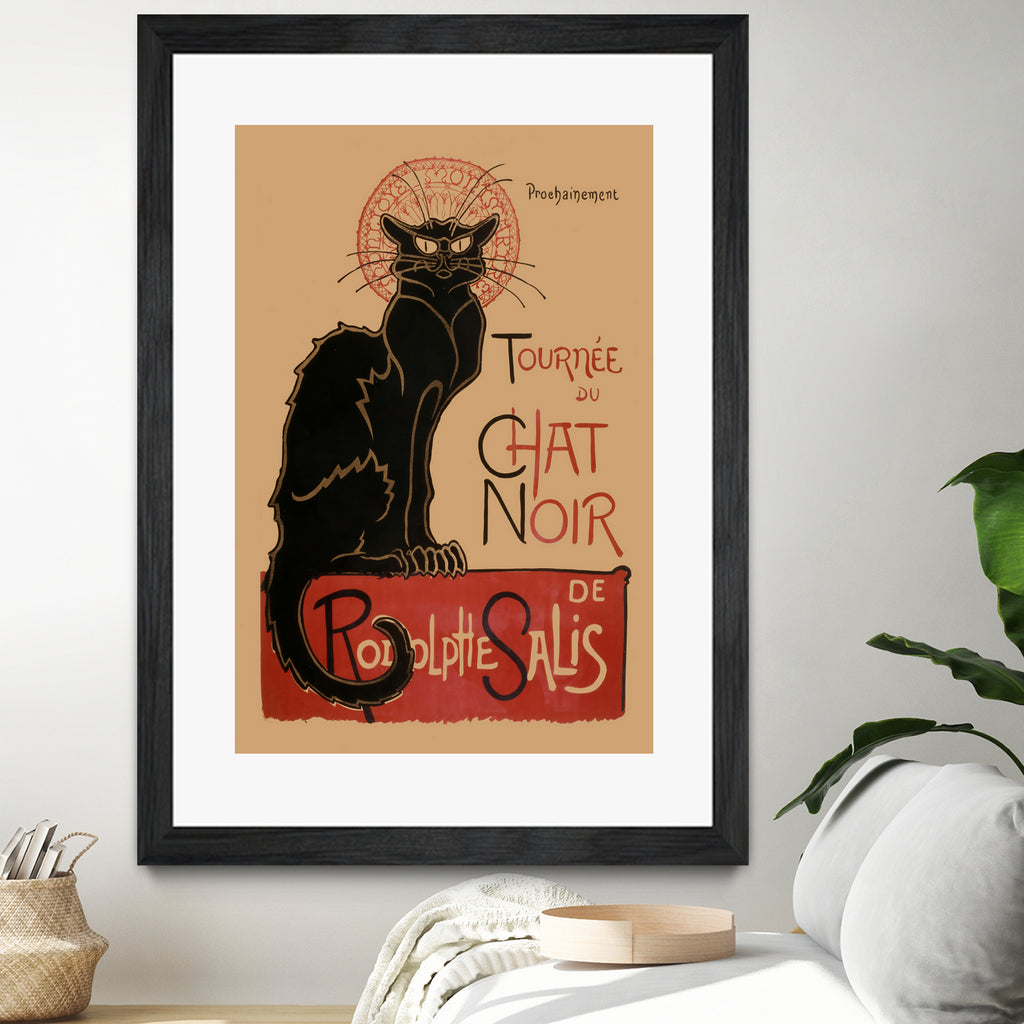 Le Chat Noir by Theophile Steinlen on GIANT ART - museums