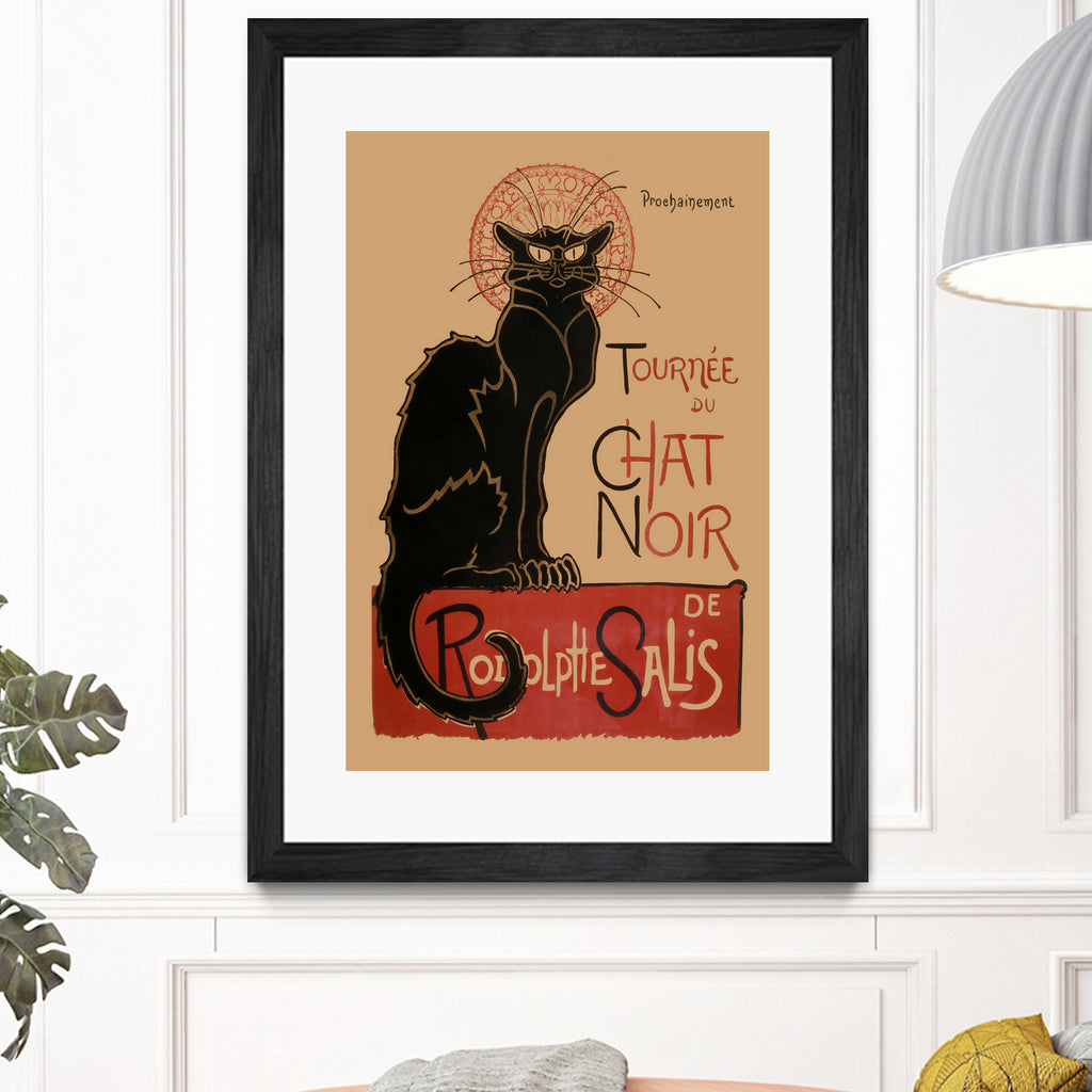 Le Chat Noir by Theophile Steinlen on GIANT ART - museums