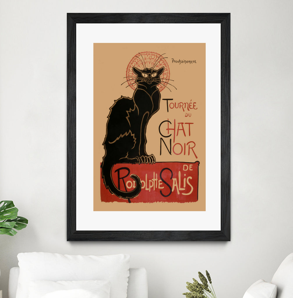 Le Chat Noir by Theophile Steinlen on GIANT ART - museums