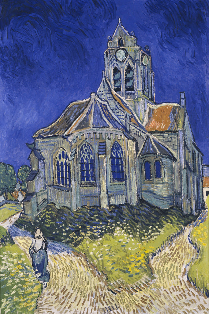 The Church in Auvers-sur-Oise by Vincent van Gogh on GIANT ART - museums