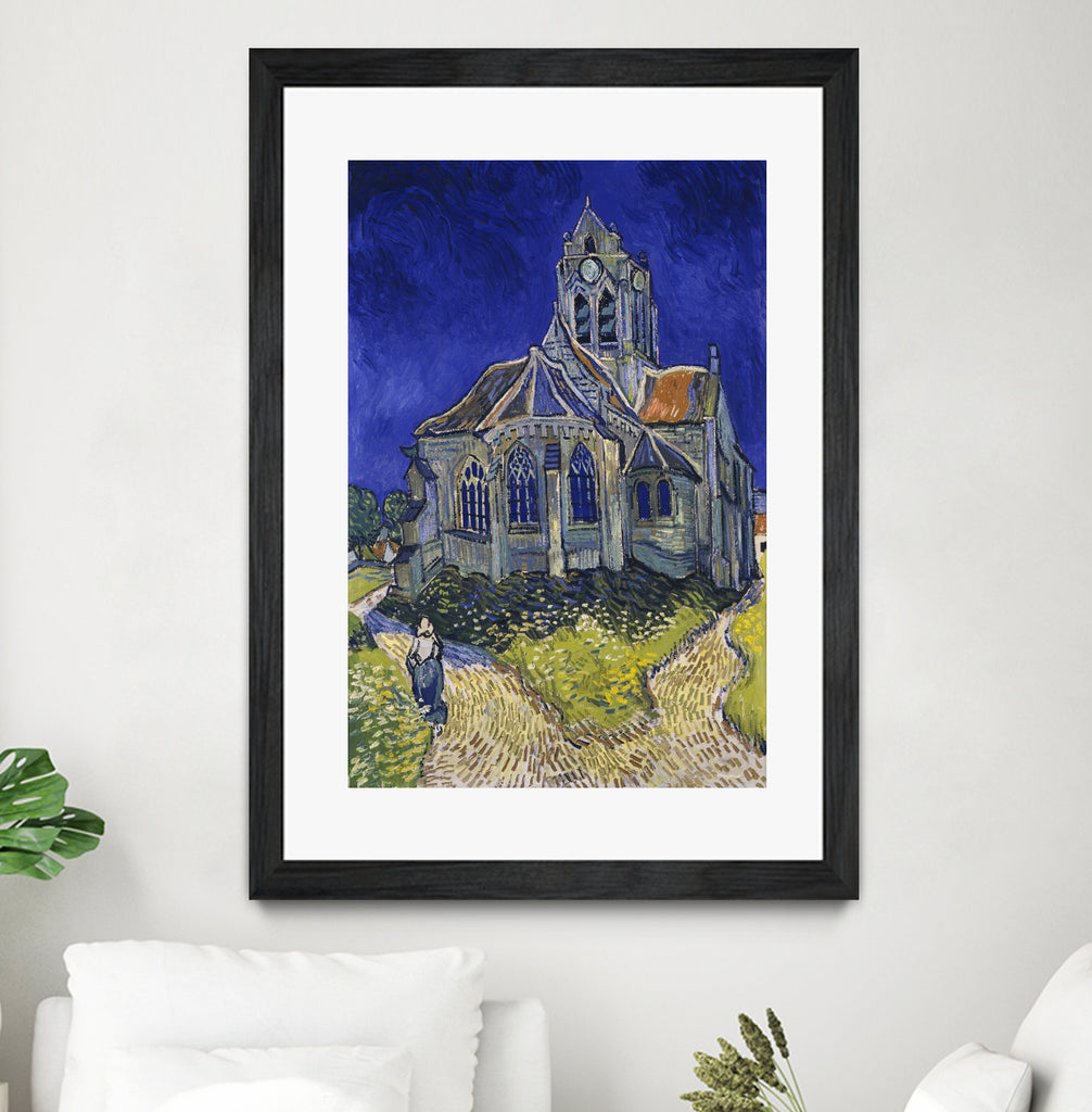 The Church in Auvers-sur-Oise by Vincent van Gogh on GIANT ART - museums