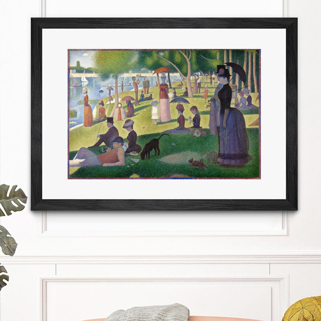 A Sunday on La Grande Jatte, 1884 by Georges Seurat on GIANT ART - museums masters