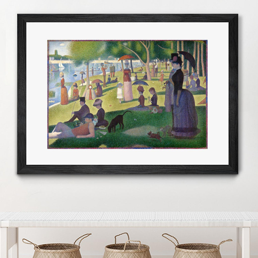 A Sunday on La Grande Jatte, 1884 by Georges Seurat on GIANT ART - museums masters