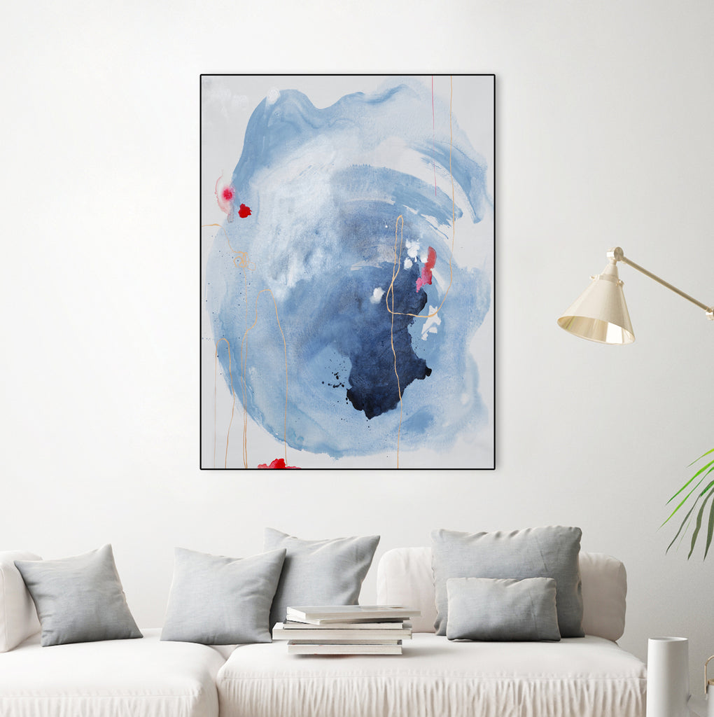 Capture Quiet by Daleno Art on GIANT ART - red abstract