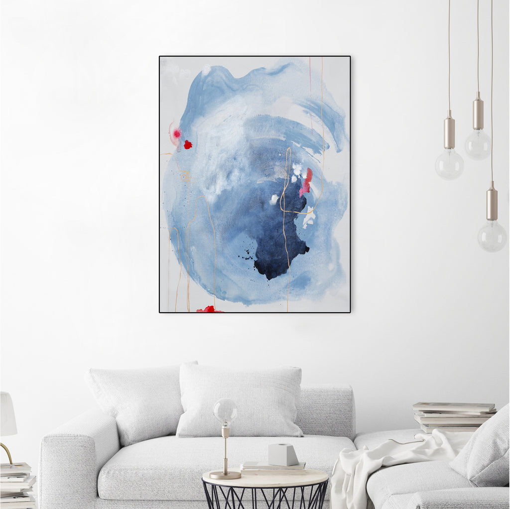 Capture Quiet by Daleno Art on GIANT ART - red abstract