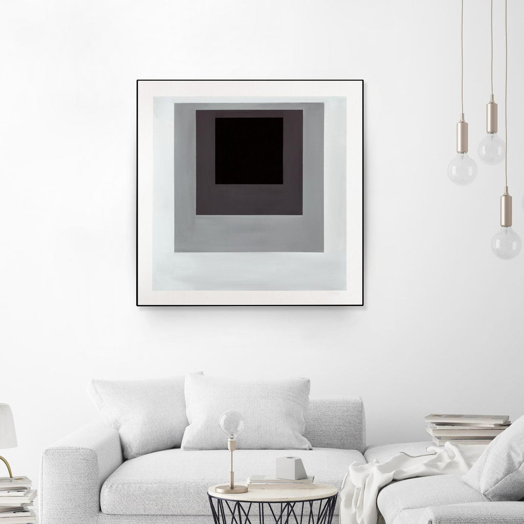 Inside Box Thinker by Daleno Art on GIANT ART - white black & white joseph b