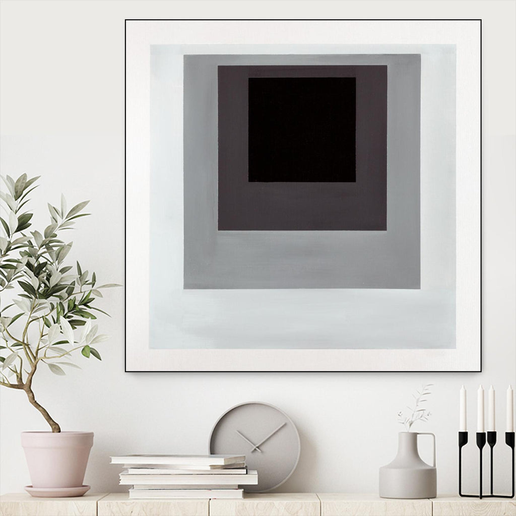 Inside Box Thinker by Daleno Art on GIANT ART - white black & white joseph b