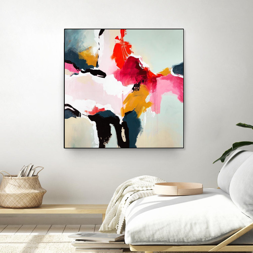 Mental Picture by Daleno Art on GIANT ART - red abstract