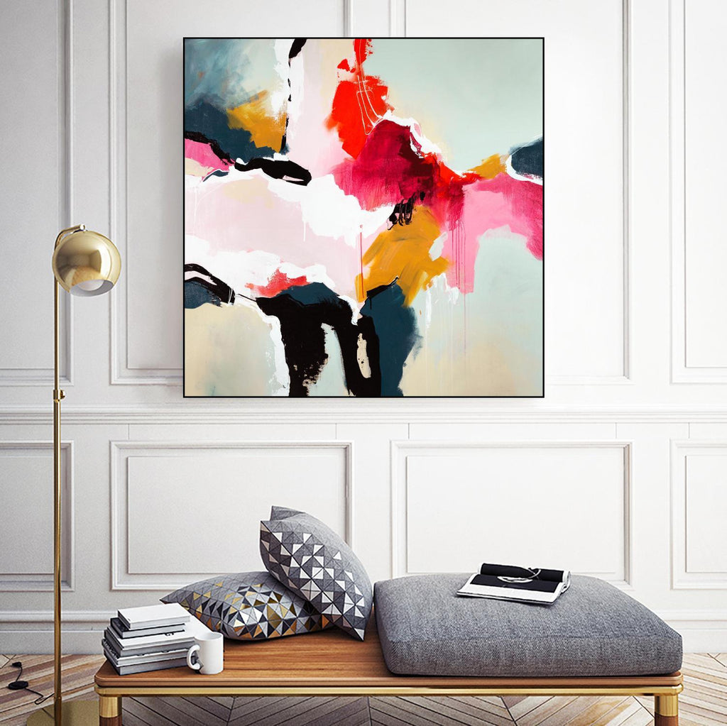 Mental Picture by Daleno Art on GIANT ART - red abstract