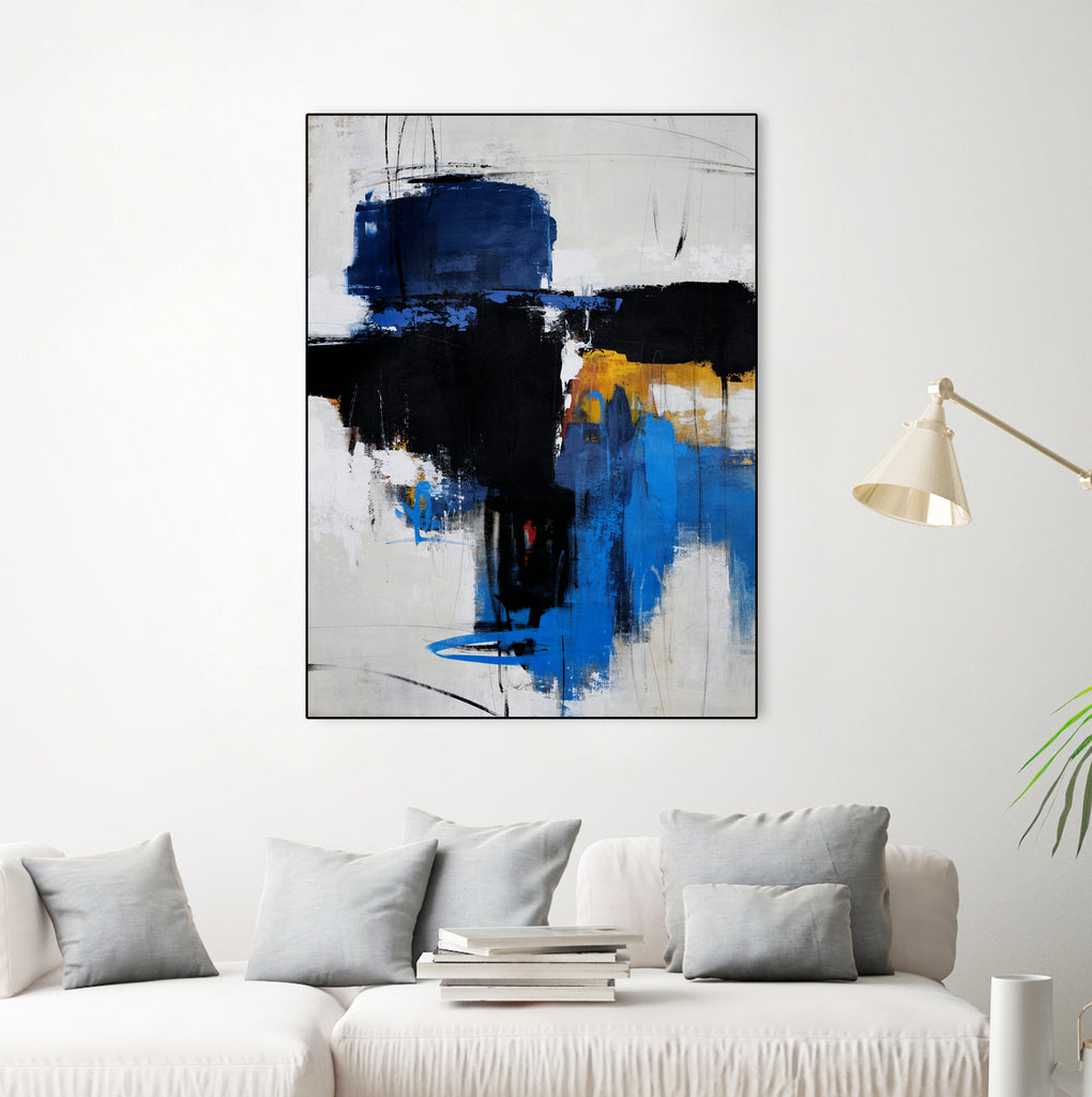 Operatic Tones II by Daleno Art on GIANT ART - red abstract