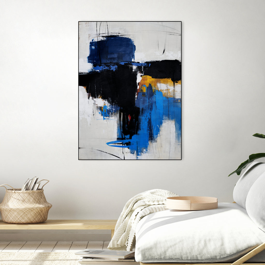 Operatic Tones II by Daleno Art on GIANT ART - red abstract