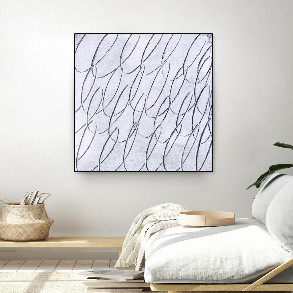 Contemplating Style by Daleno Art on GIANT ART - white abstract scrible wibble