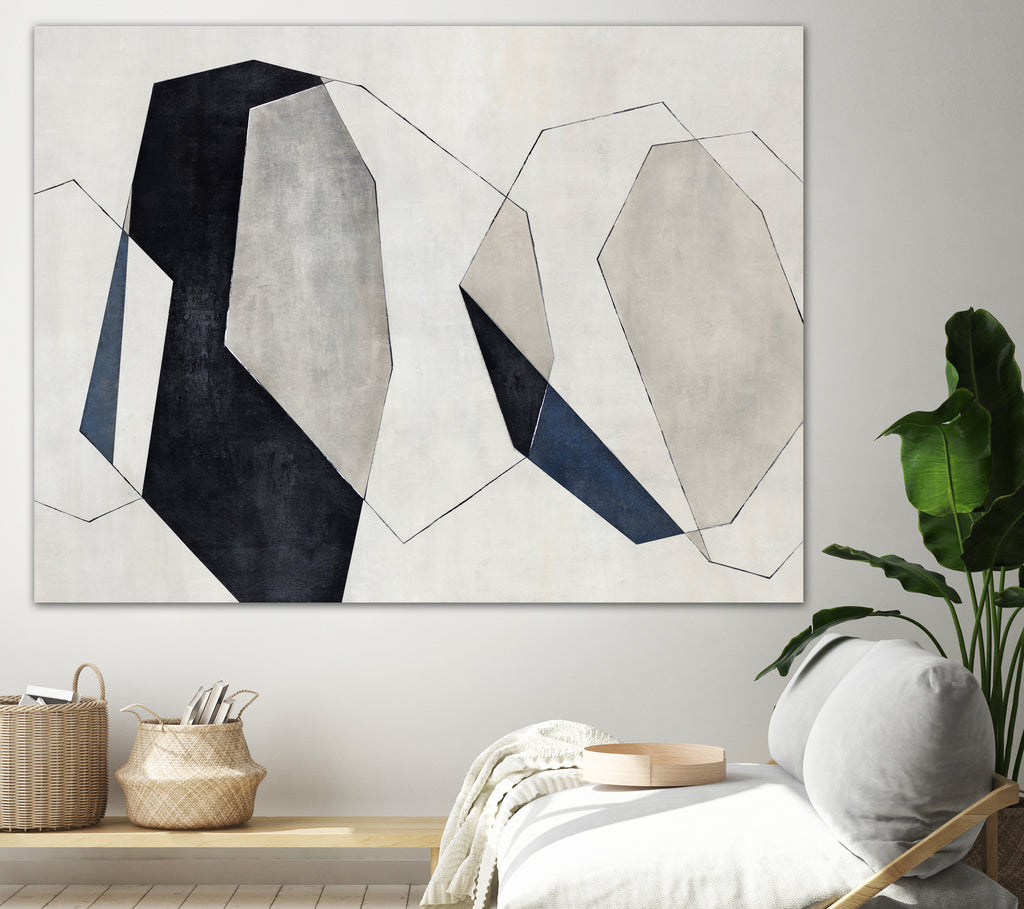 No Brunnettes Allowed by Daleno Art on GIANT ART - abstract framed canvas 
