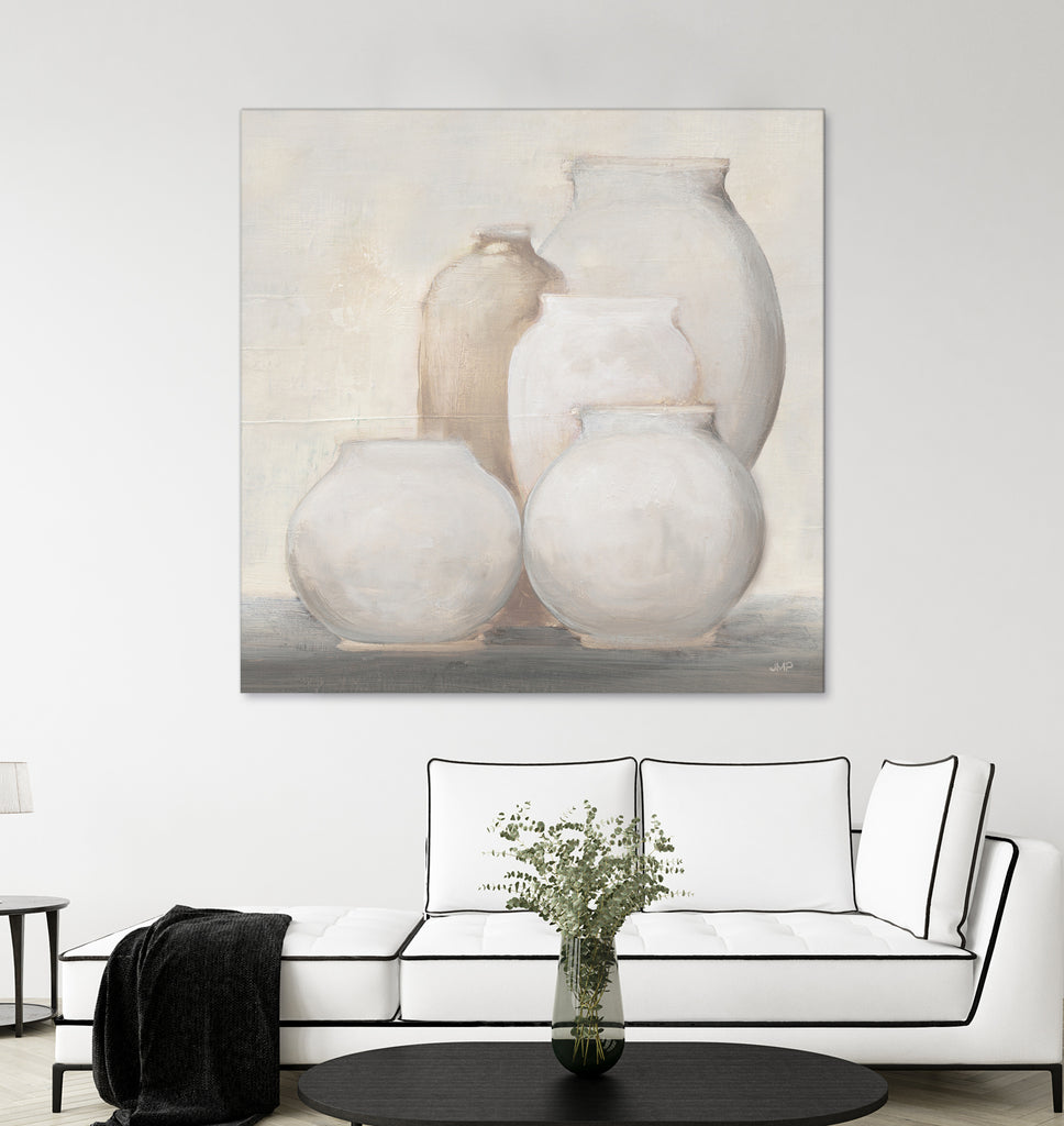 Farmhouse Vases by JULIA PURINTON on GIANT ART - white botanical farmhouse