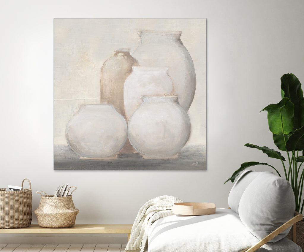 Farmhouse Vases by JULIA PURINTON on GIANT ART - white botanical farmhouse