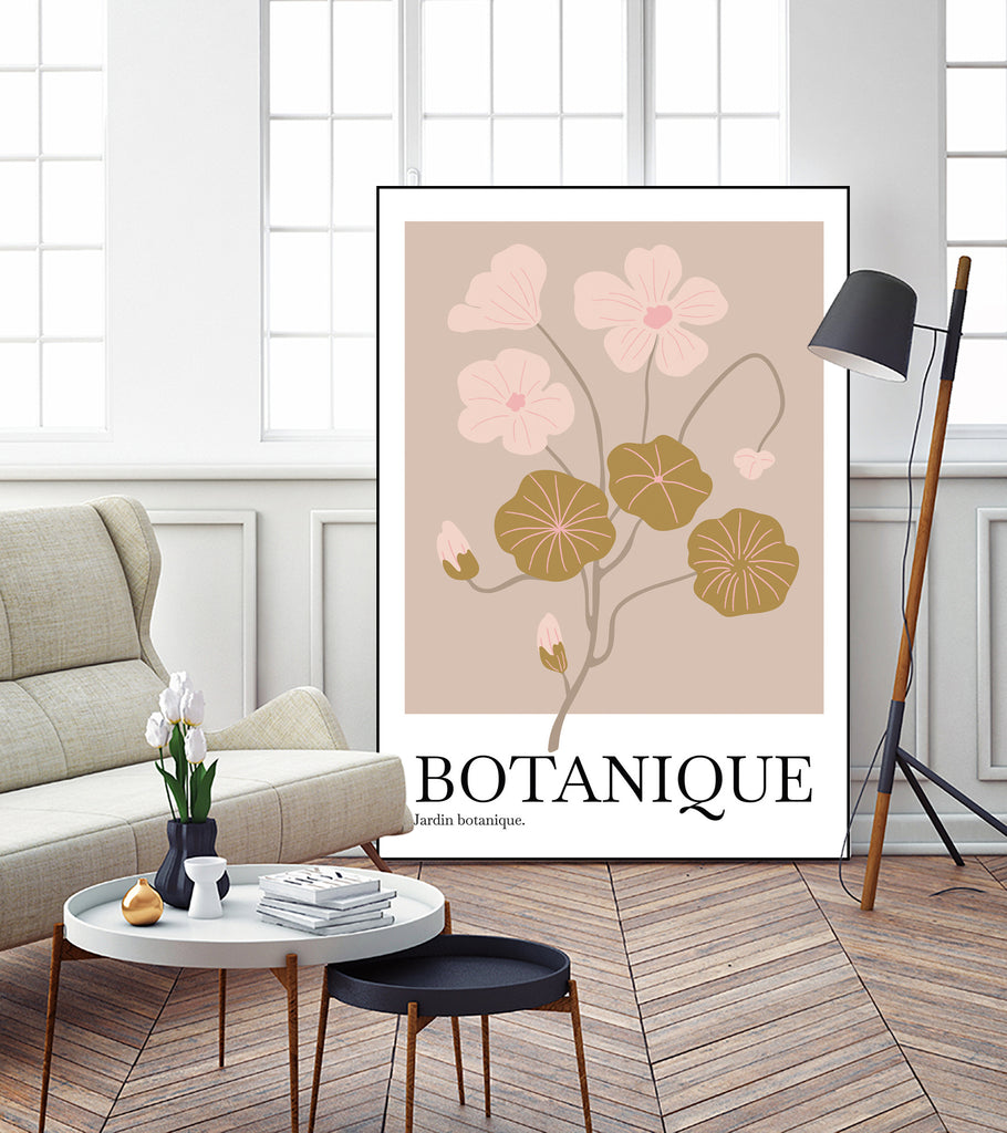 Jardin Botanique I by Incado on GIANT ART - pink botanical