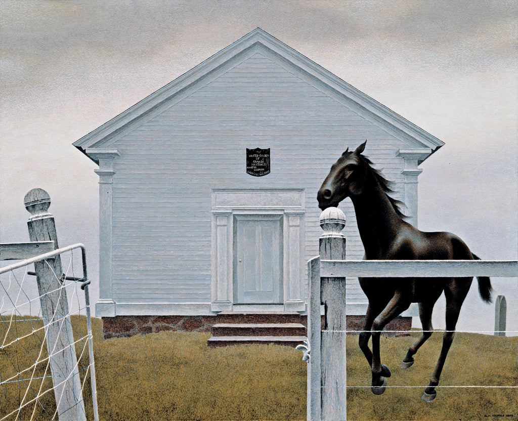 Church and Horse, 1964 by Alex Colville on GIANT ART - masters