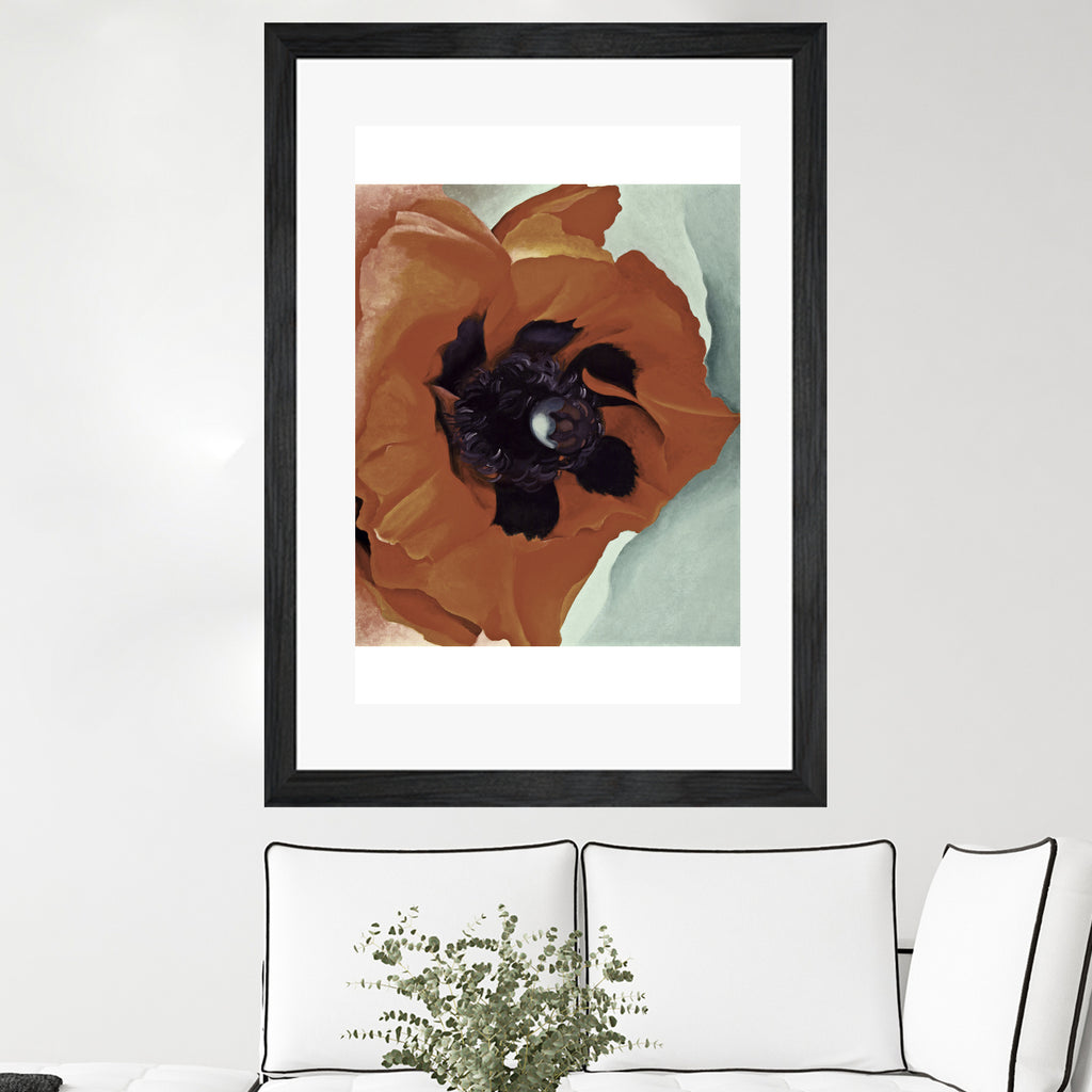 Popies by Georgia O'Keefe on GIANT ART - museums